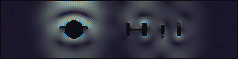 Full exported speed-vorticity rendering sequence from the OSNR multi-obstacle CFD cinema run. Dark regions are hard-clamped obstacle and wall coefficients; color encodes velocity magnitude modulated by signed vorticity. — panel 16: figures/frame_075.png