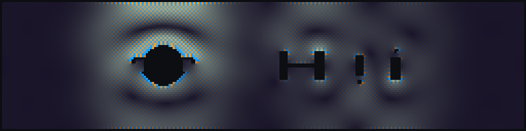 Full exported speed-vorticity rendering sequence from the OSNR multi-obstacle CFD cinema run. Dark regions are hard-clamped obstacle and wall coefficients; color encodes velocity magnitude modulated by signed vorticity. — panel 18: figures/frame_085.png